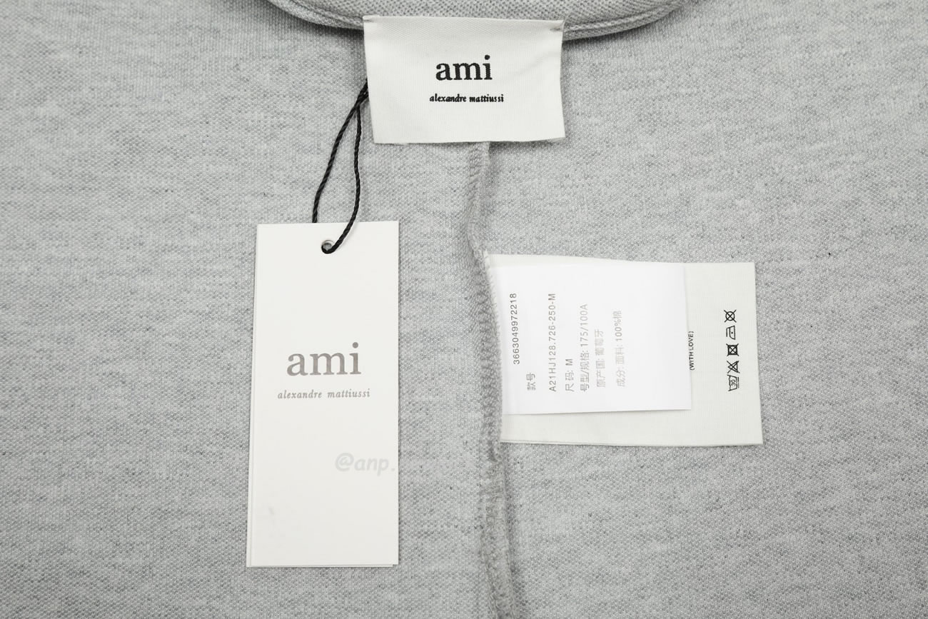 Ami Paris De Coeur Polo Shirt (4) - newkick.org
